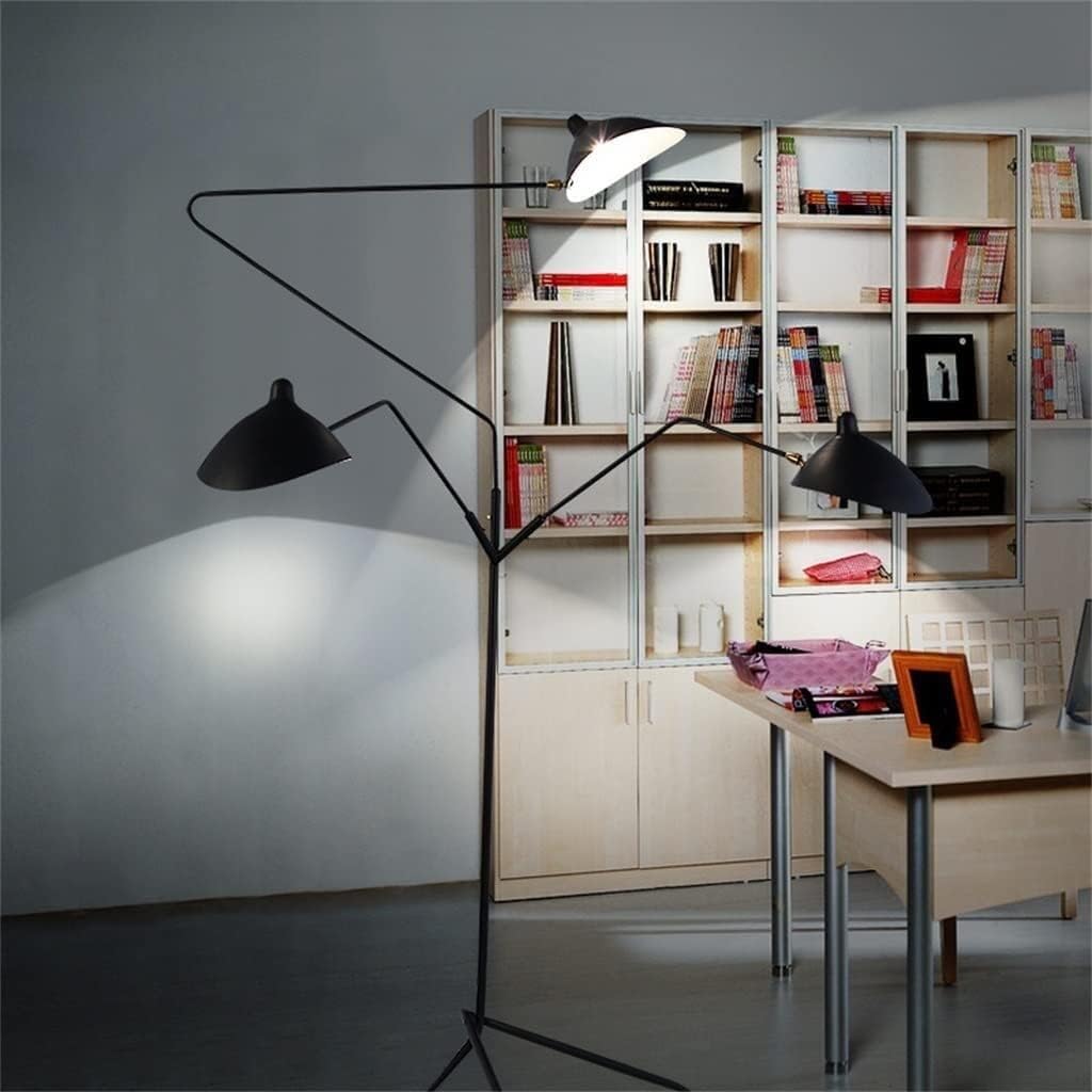 Industrial Design Floor Lamp with Multiple Arms