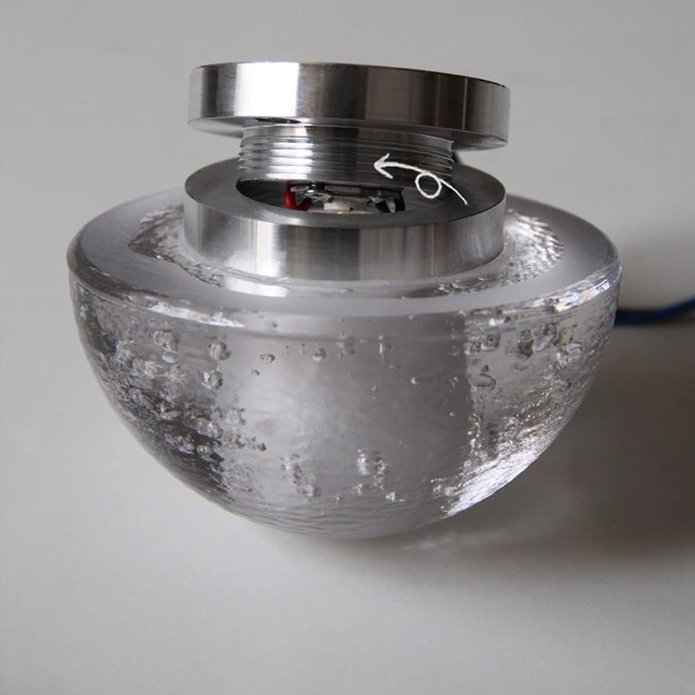 Outdoor Crystal Globe Wall Sconce
