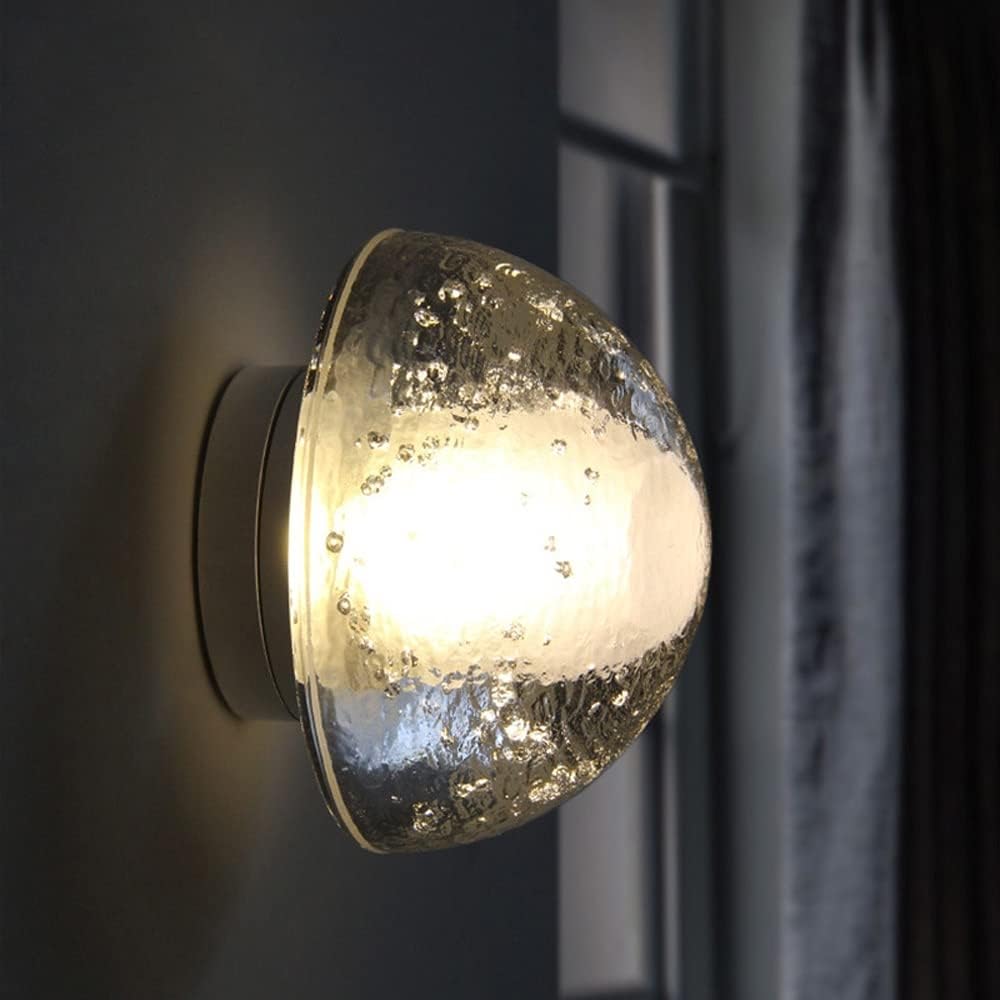 Outdoor Crystal Globe Wall Sconce