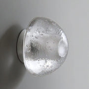 Outdoor Crystal Globe Wall Sconce