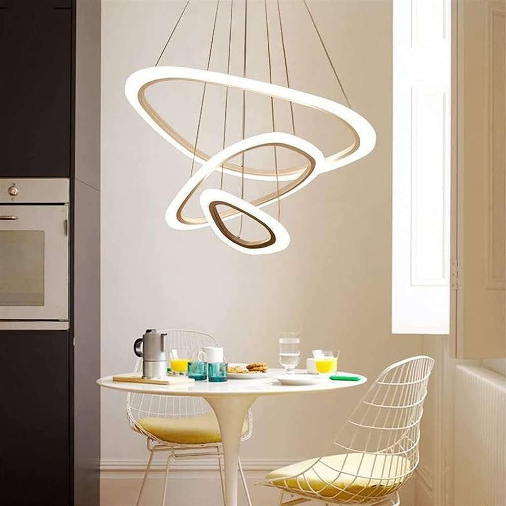 Remote-Controlled Luxury LED Ring Chandelier
