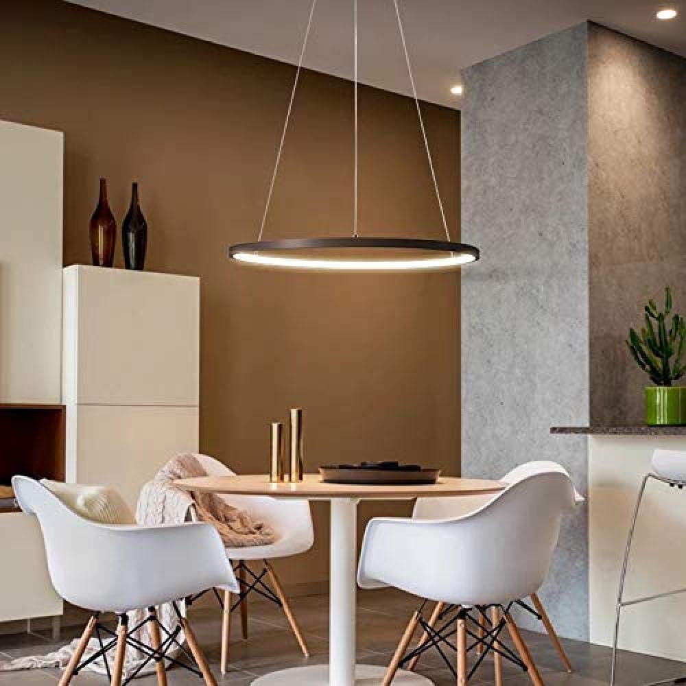 31.5" Modern LED Pendant Light Circle Design