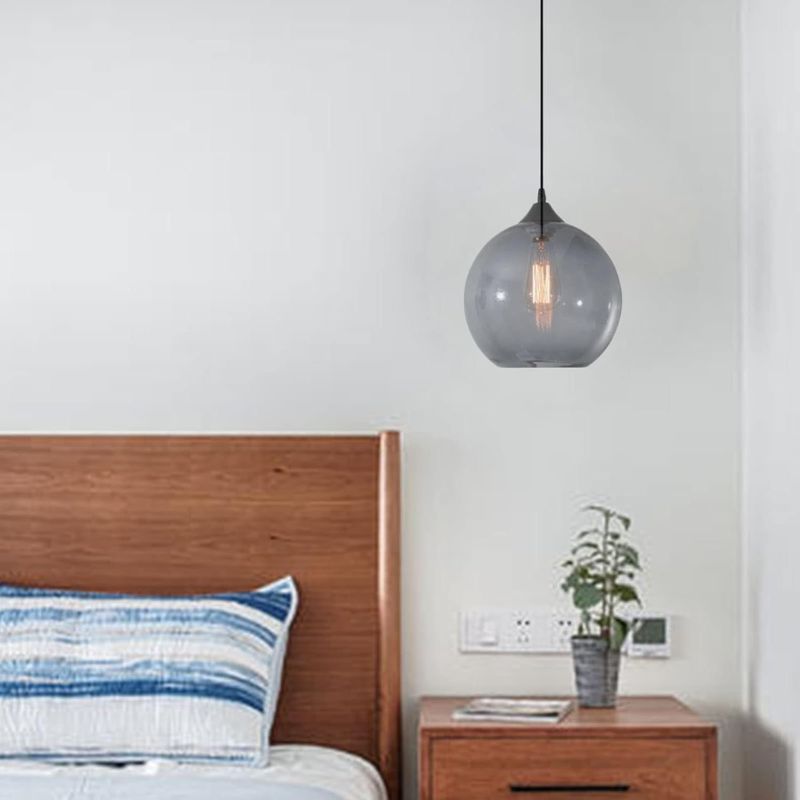 Suspension boule en verre colorée Loft