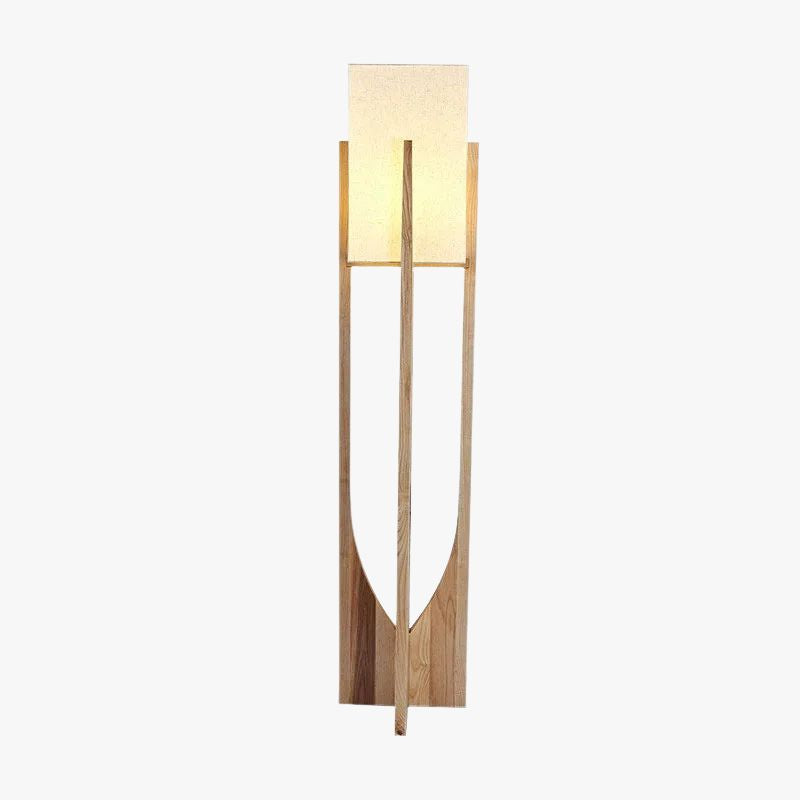 Chinese Wooden Floor Lamp for Living Room and Bedroom - Nordic Design LED Table Lamp
