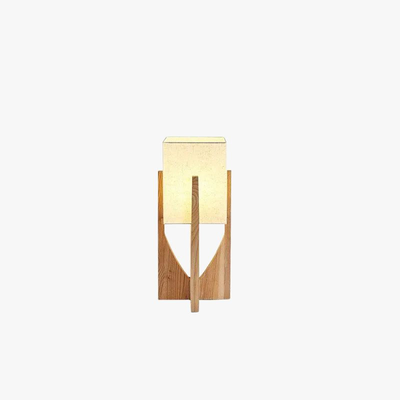 Chinese Wooden Floor Lamp for Living Room and Bedroom - Nordic Design LED Table Lamp