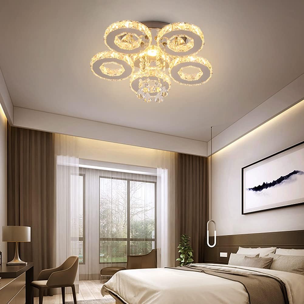 Luxury LED Crystal Glass Chandelier