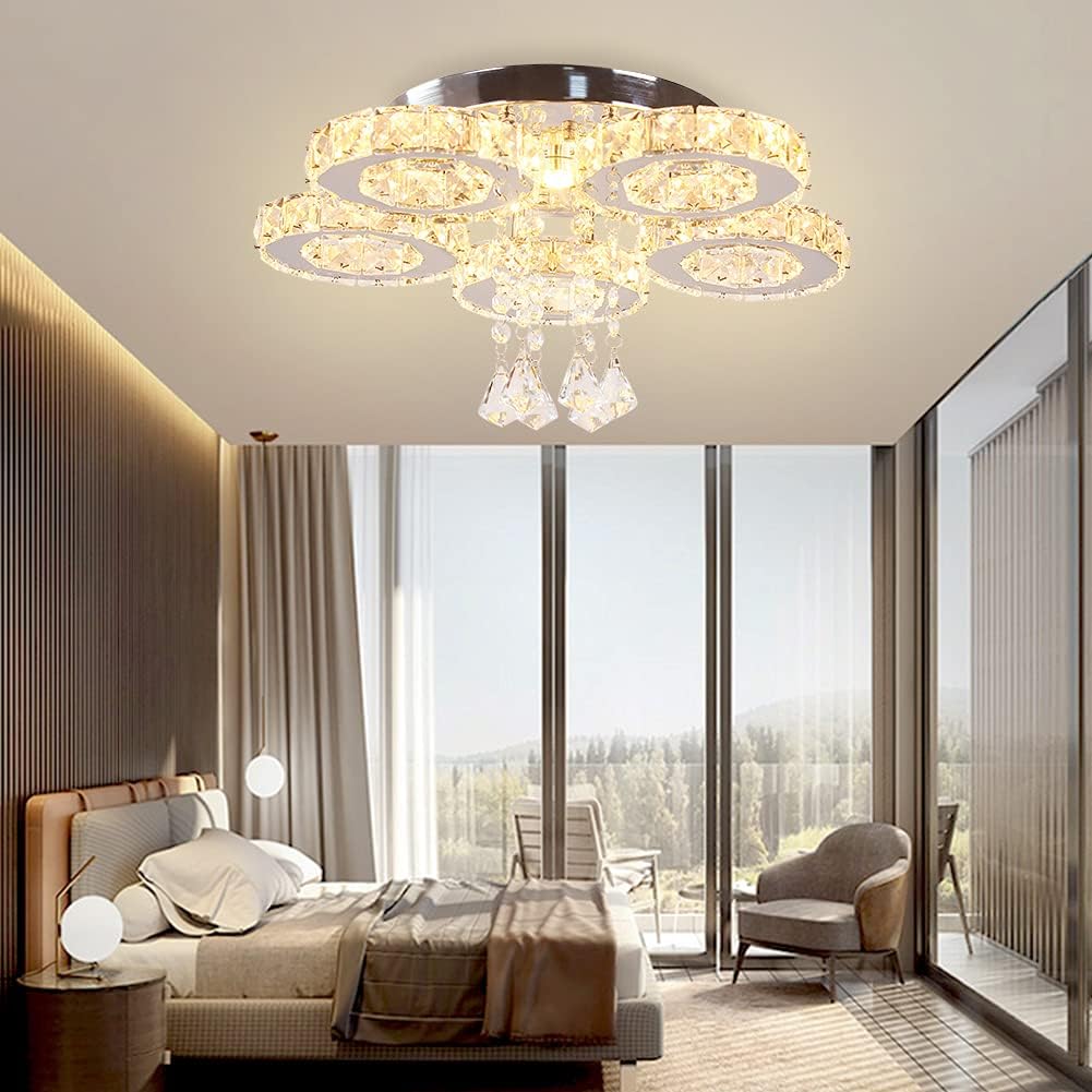 Luxury LED Crystal Glass Chandelier
