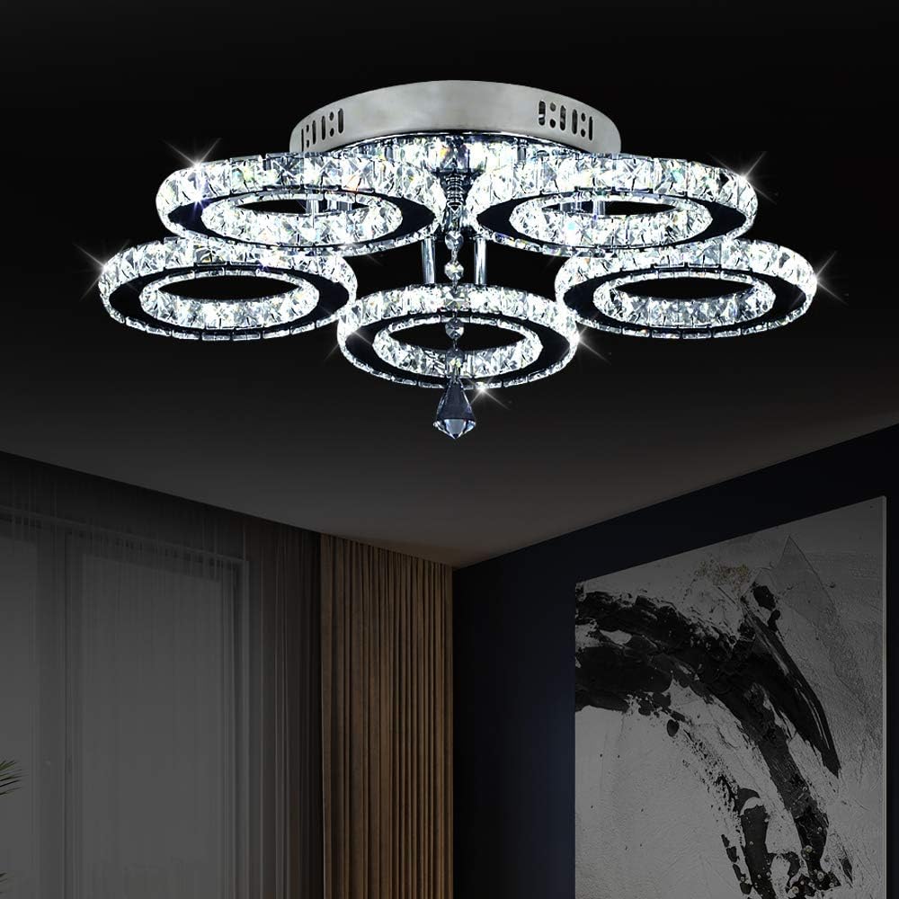Luxury LED Crystal Glass Chandelier