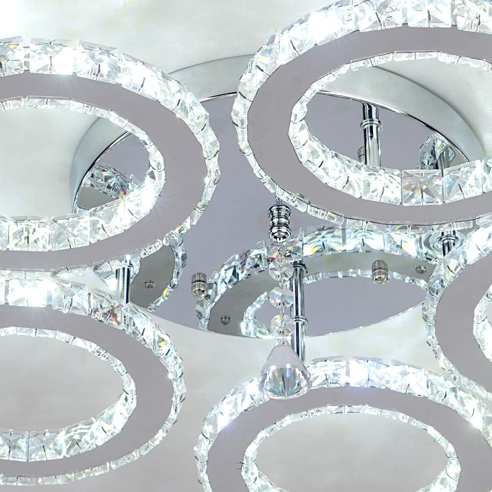Luxury LED Crystal Glass Chandelier