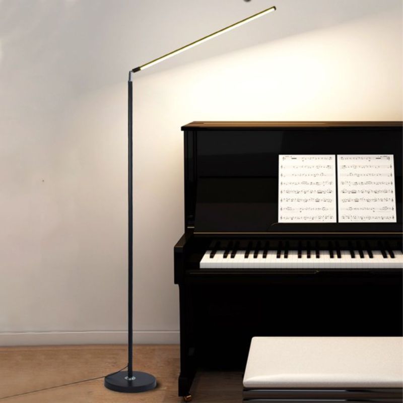 Super Bright LED Floor Lamp - Minimalist Reading Light for Living Room and Bedroom