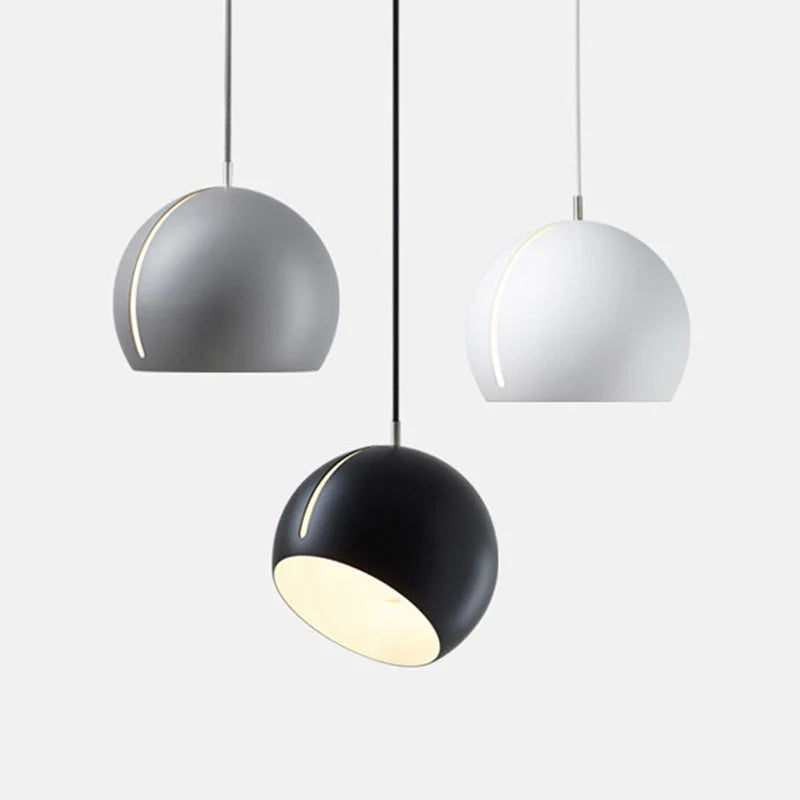 Suspension design à LED en forme de boule dirigeable colorée Hanging