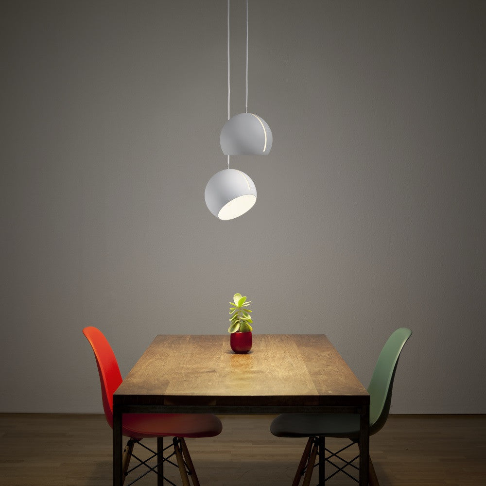 Suspension design à LED en forme de boule dirigeable colorée Hanging