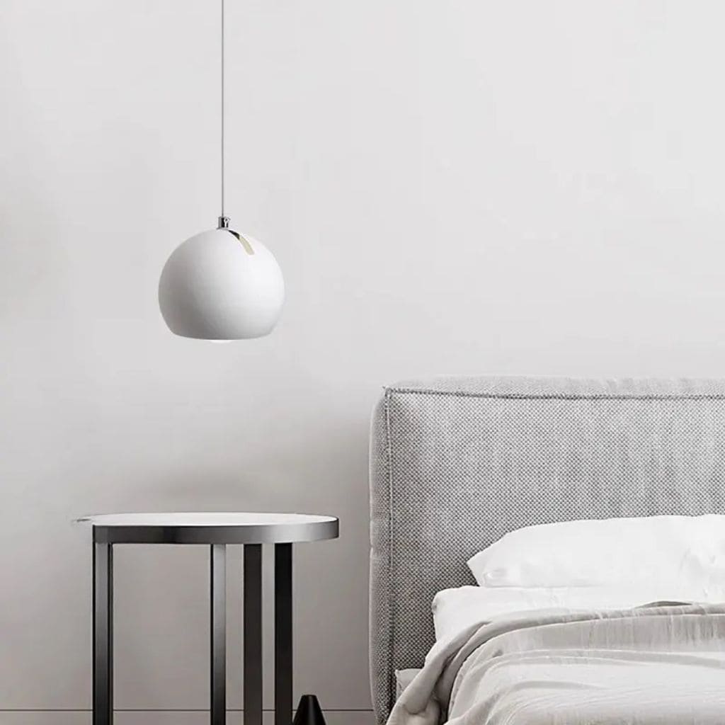 Suspension design à LED en forme de boule dirigeable colorée Hanging