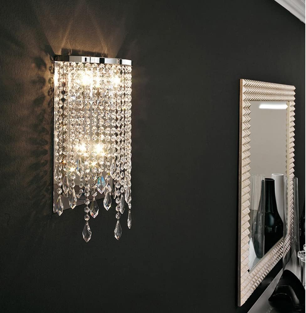 Modern Crystal Bedside Lamp for Creative Decorative Lighting