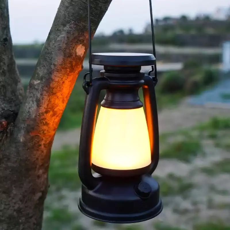 Solar Retro Horse Outdoor Lamp for Ambiance & Decoration