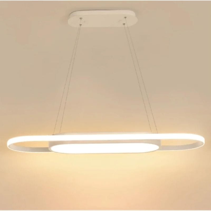 90cm LED Pendant Light with Rounded Edges for Dining Norenza