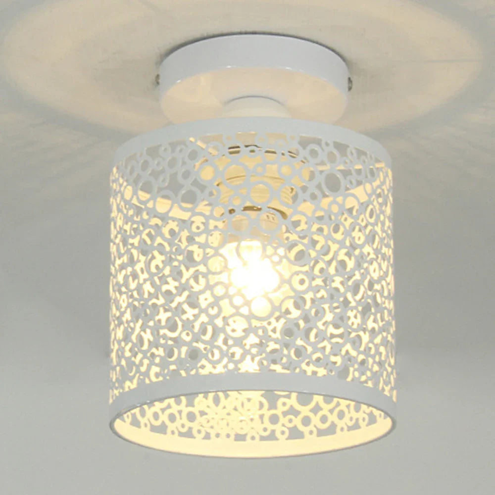 Nordic Design Iron Forged Ceiling Light for Home Decor