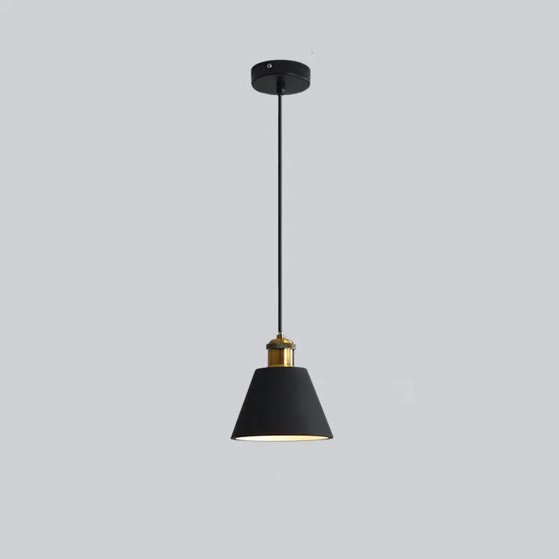 Loft suspension lumières minimaliste moderne rétro suspension lampe abat-jour décor cuisine salle à manger chambre Restaurant luminaires