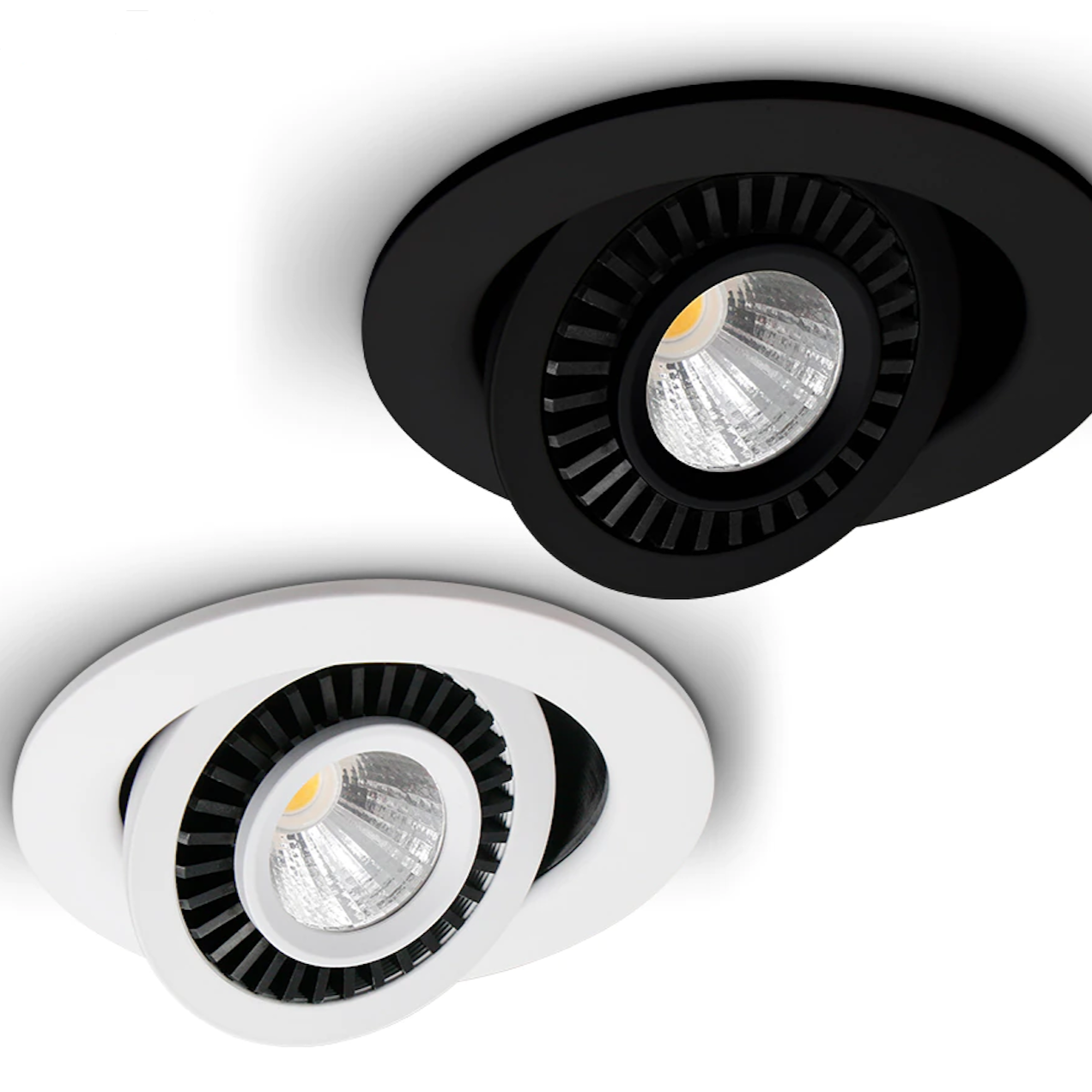 Modern Round Adjustable LED Recessed Spotlight