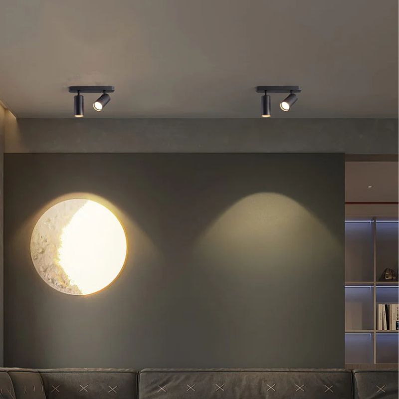 Modern LED Spot Light with Multiple Metal Cylinders