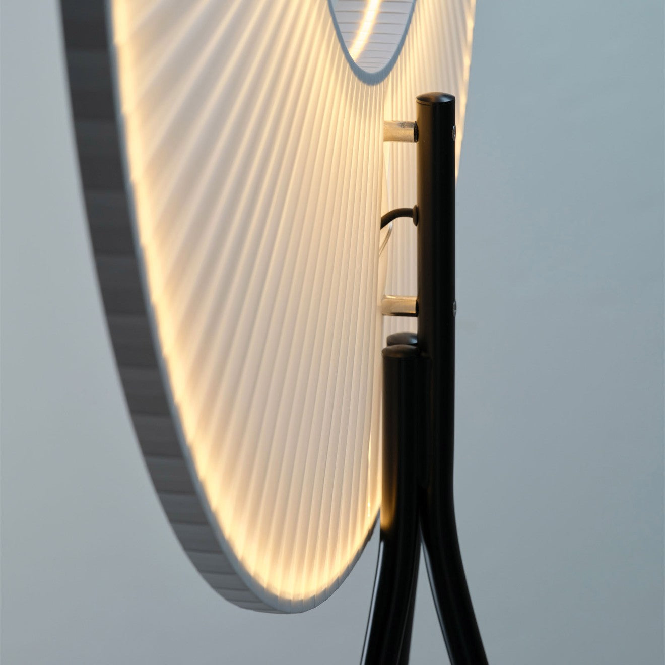 Creative Nordic Floor Lamp with Pleated Fabric