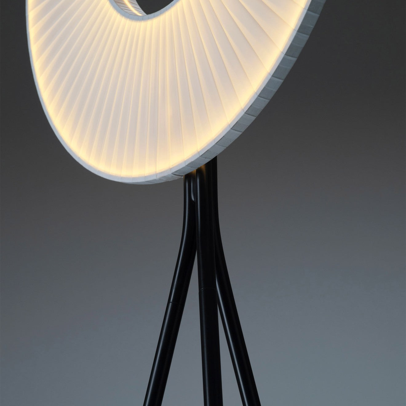 Creative Nordic Floor Lamp with Pleated Fabric