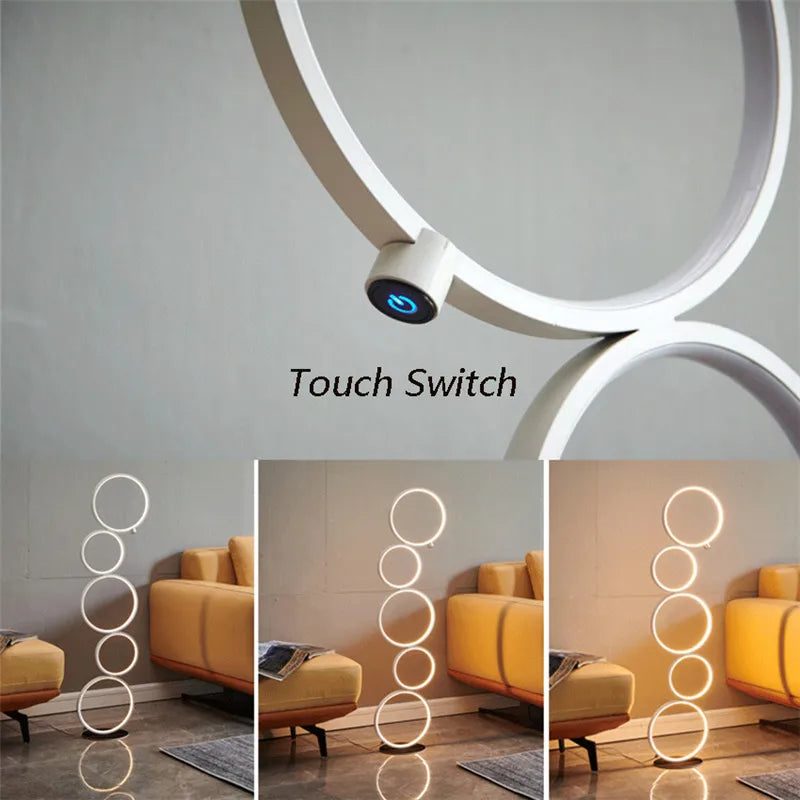 Nordic LED Floor Lamp for Living Room Decor