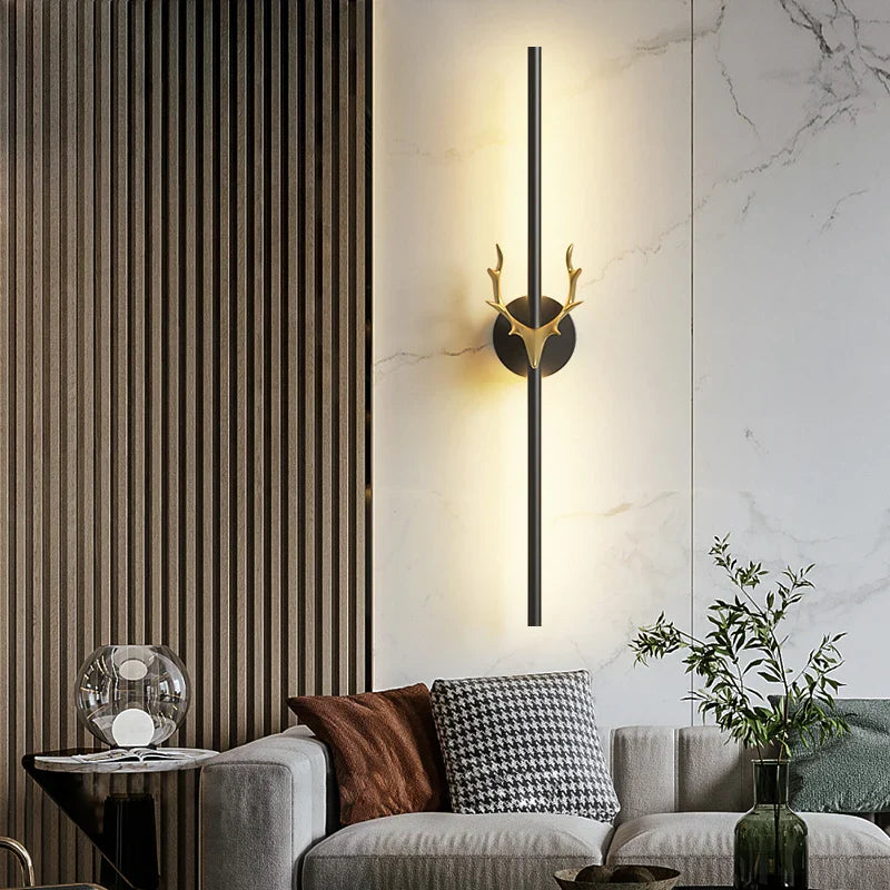 Modern Minimalist Nordic LED Wall Sconce Bedside Lamp