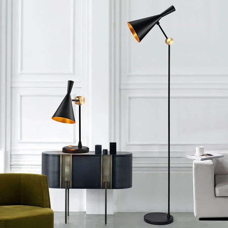 Creative Retro Industrial Style Table Lamp for Home Decor