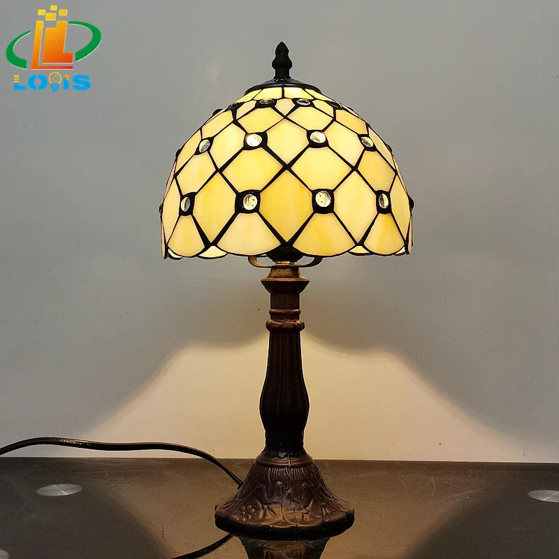 Tiffany Design Night Light for Kids - Gypsophila Table Lamp