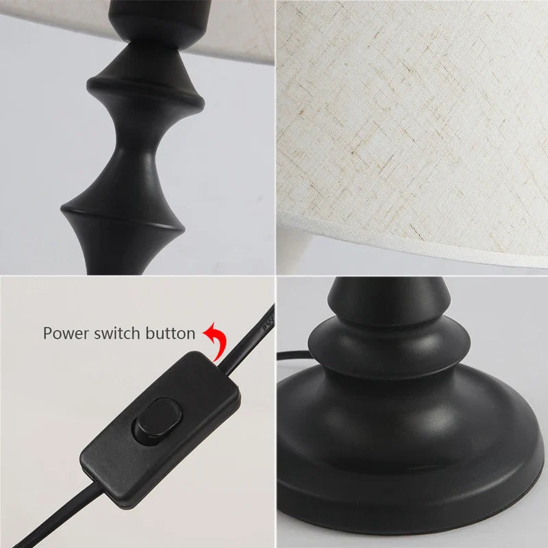 lampe de table polyvalente pour chambre hôtel et bureau