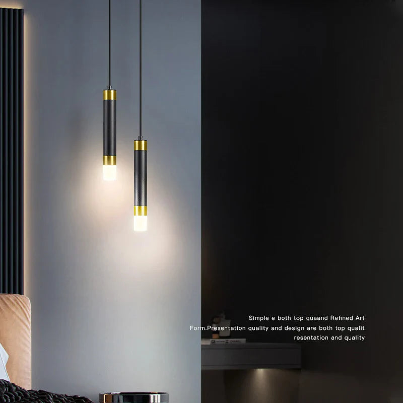 Modern LED Pendant Bedside Lamp