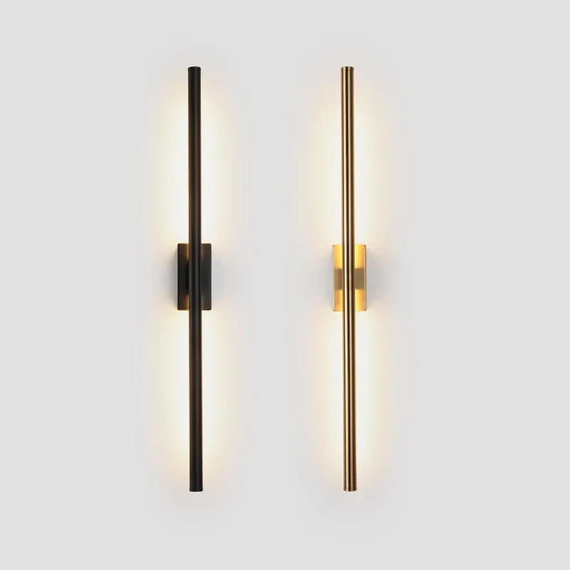 Modern Metal Tube Wall Sconce