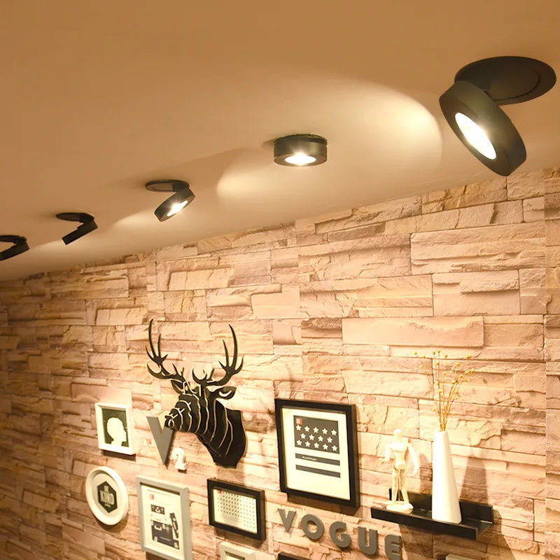 Rotatable Indoor LED Recessed Spot Light