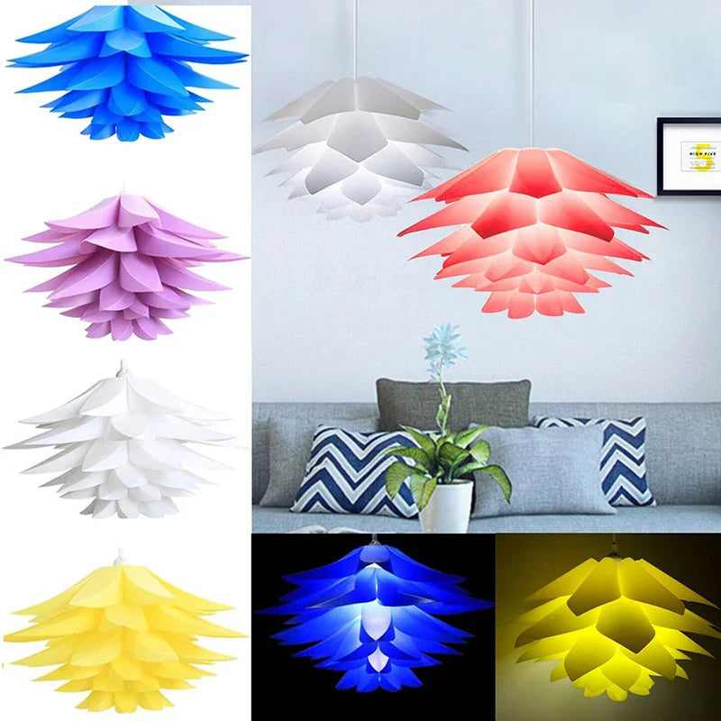 50 cm Lotus Pendant Light - Puzzle Design