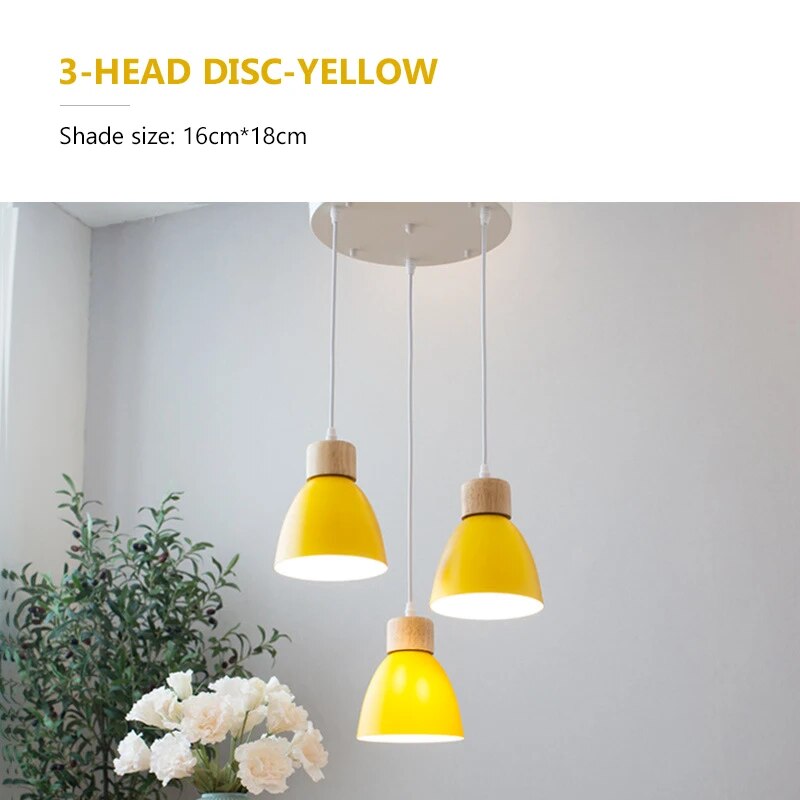 Nordic Wood 3-Light Decorative Chandelier