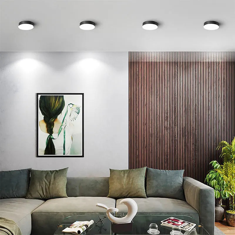 Adjustable Surface-Mounted LED Spotlight