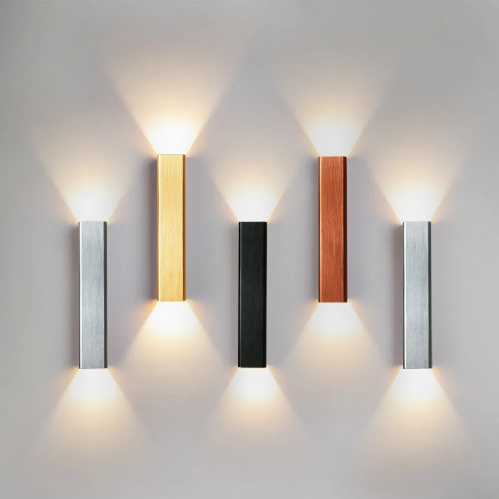 Modern Aluminum LED Wall Sconce for Home Decor - Bedroom, Living Room, Hallway Lighting