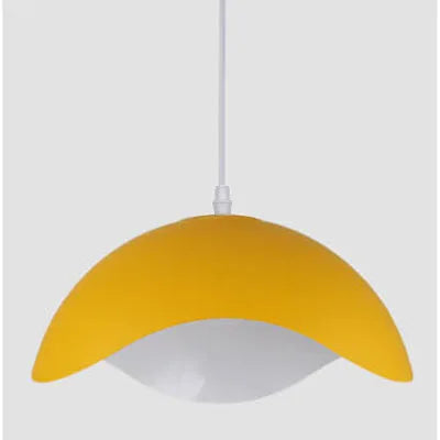 Modern Nordic Wood and Aluminum Pendant Light