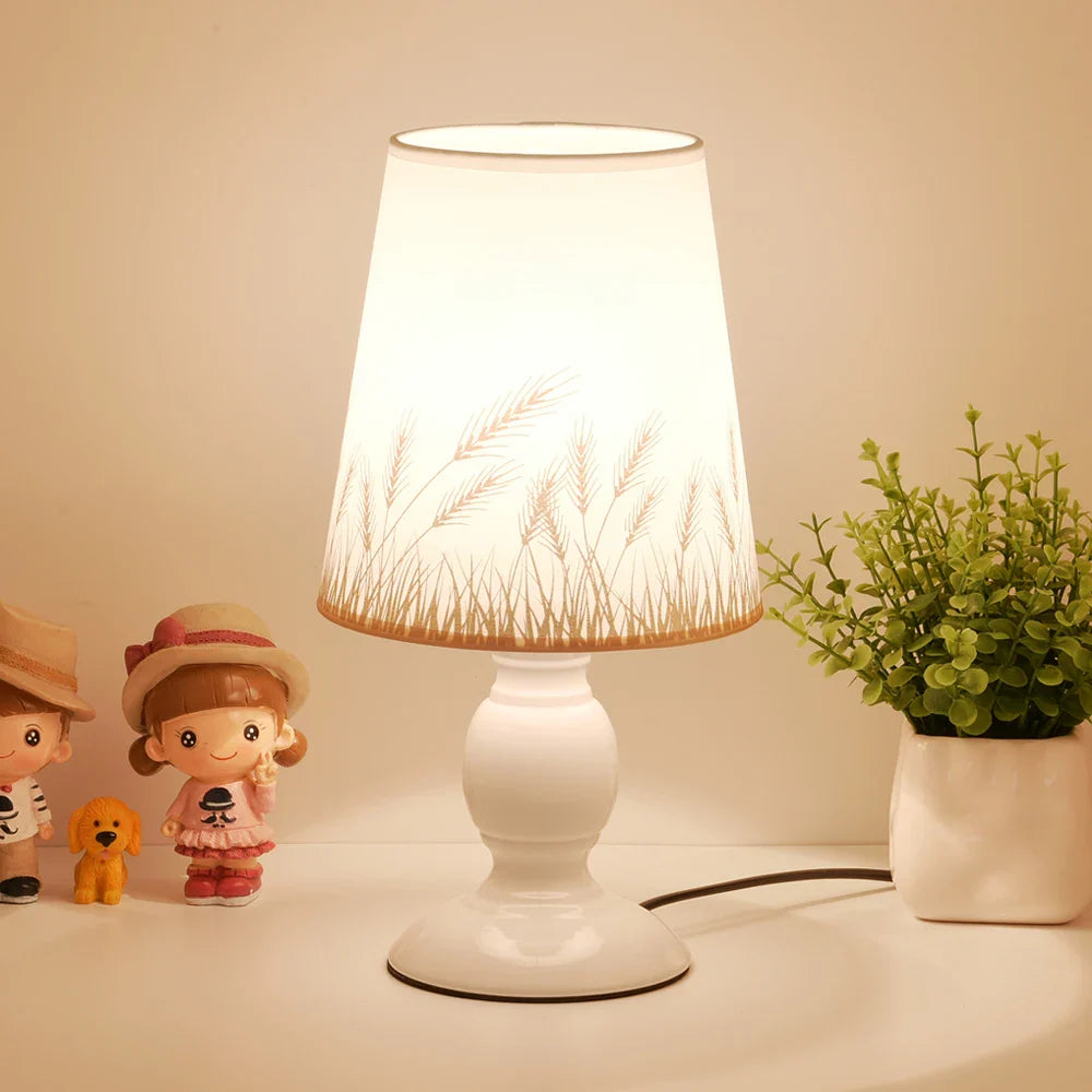 LED Desk Lamp with Switch Button for Reading