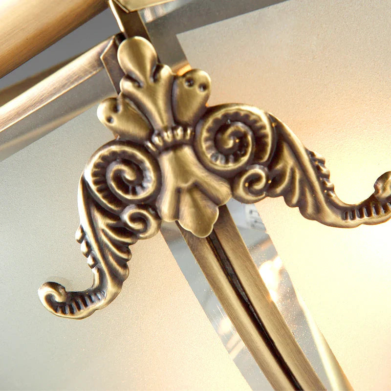 Versatile Copper Ceiling Light for Indoor and Outdoor Use