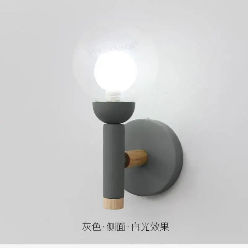 Creative Nordic Glass Bedside Lamp for Living Room & Hotel