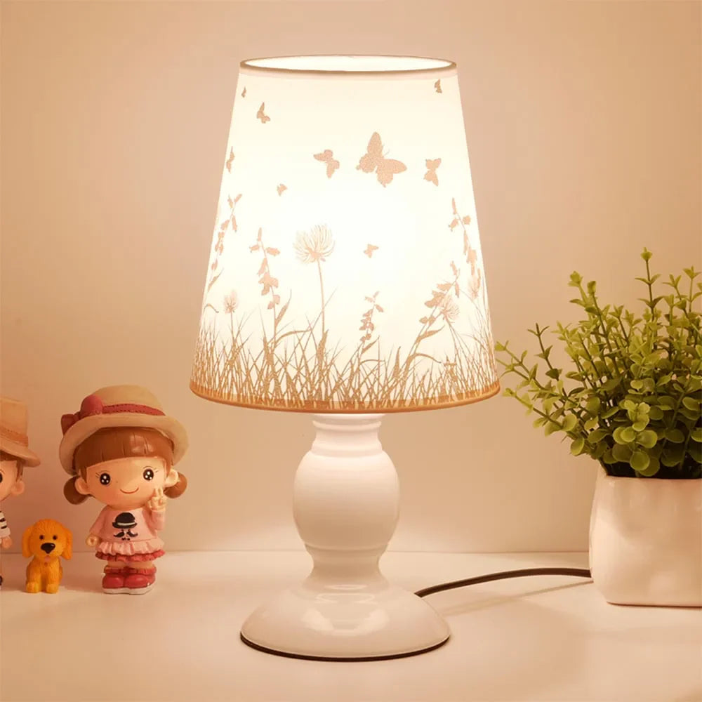 LED Desk Lamp with Switch Button for Reading