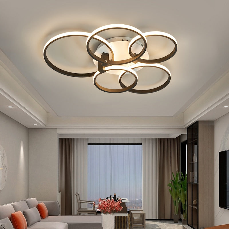 Modern Vexler LED Ring Ceiling Light