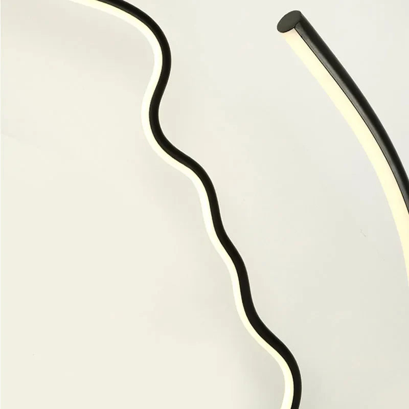 Human Face Nordic LED Floor Lamp