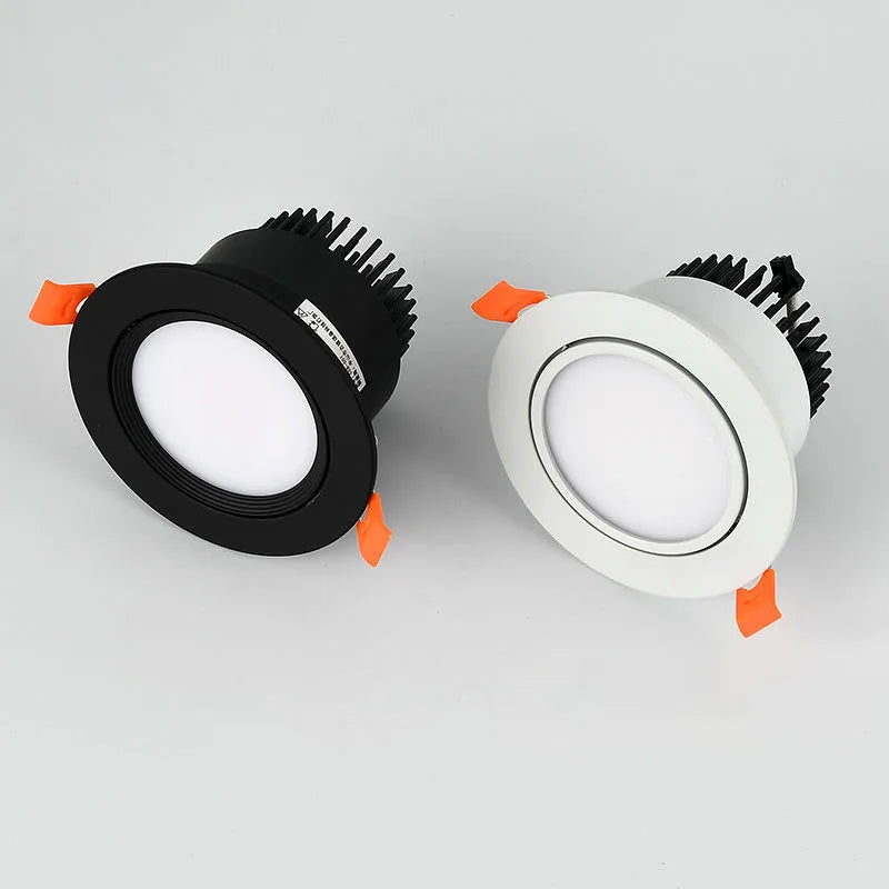 Qiuboss Recessed LED Spotlights for Loft Spaces