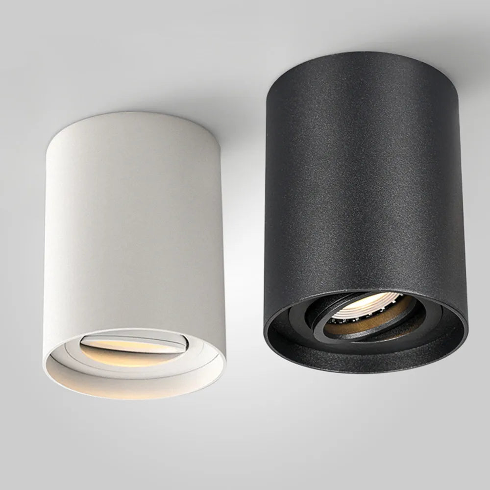 Adjustable Surface-Mounted GU10 LED Spot Light for Ceiling