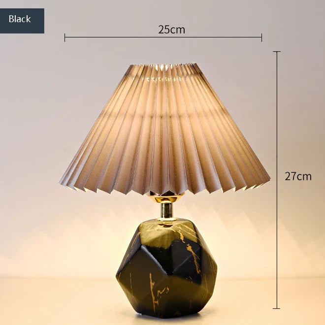 Modern Ceramic Nightstand Lamp for Office & Creative Nightlight