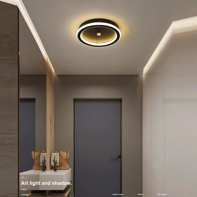 LED Ceiling Light with PIR Motion Sensor