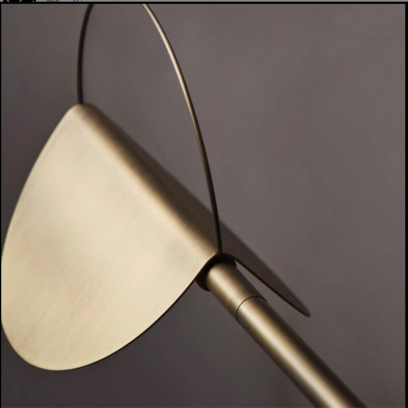 Gold Minimalist Circular Design Chandelier